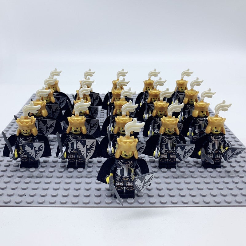 Specializes In 21Pcs Ax01A Series Knight Building Block Dolls Kidsren'S Assembled Toys - Image 1