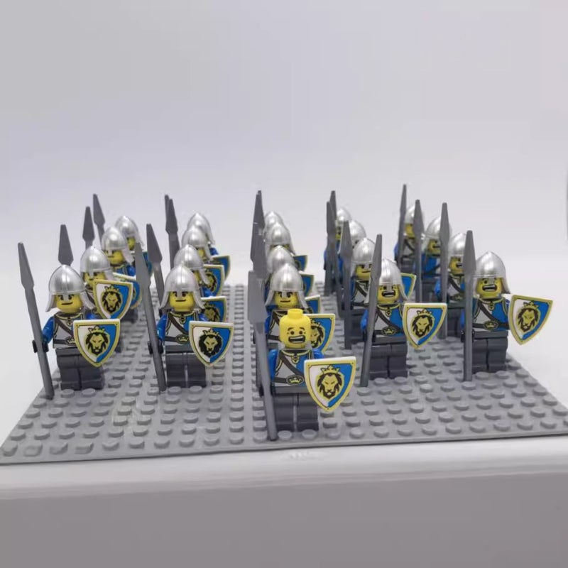 Specializes In 21Pcs Ax01A Series Knight Building Block Dolls Kidsren'S Assembled Toys - Image 3