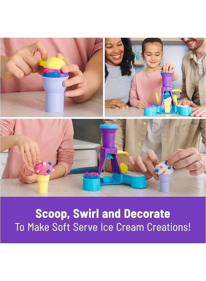 Kinetic Sand محطة الآيس كريم الناعمة من رمال كينيتك - ألعاب حسية - Image 3