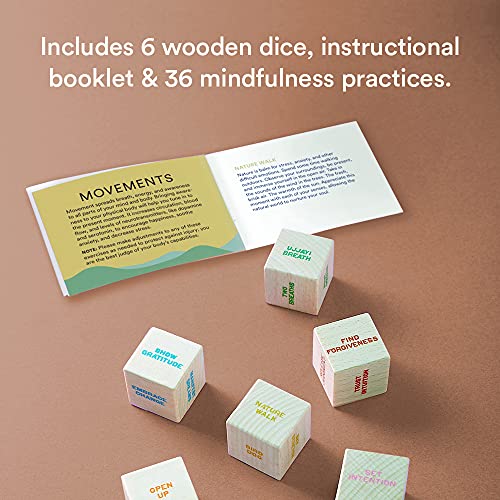 Chronicle Books Mindfulness Dice - Image 2
