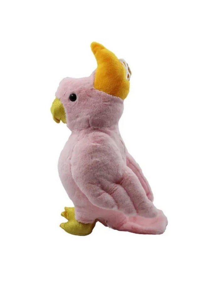 Tickles Tickles Cute Parrot Soft Stuffed Plush Animal Toy for Kids Birthday Gift (Color: Pink; Size: 25 cm)  - Image 3