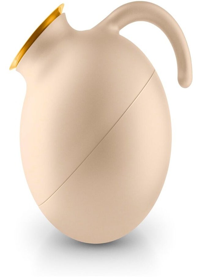 برايت ستون EVA SOLO Globe VJ 1.l White with 2 Collars (Soft Beige)  - Image 1