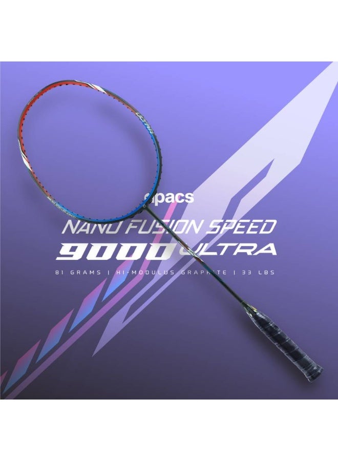 Apacs apacs Nano Fusion Speed 9000 Ultra Red Unstrung Badminton Racquet  (Pack of: 1, 81 g)  - Image 2