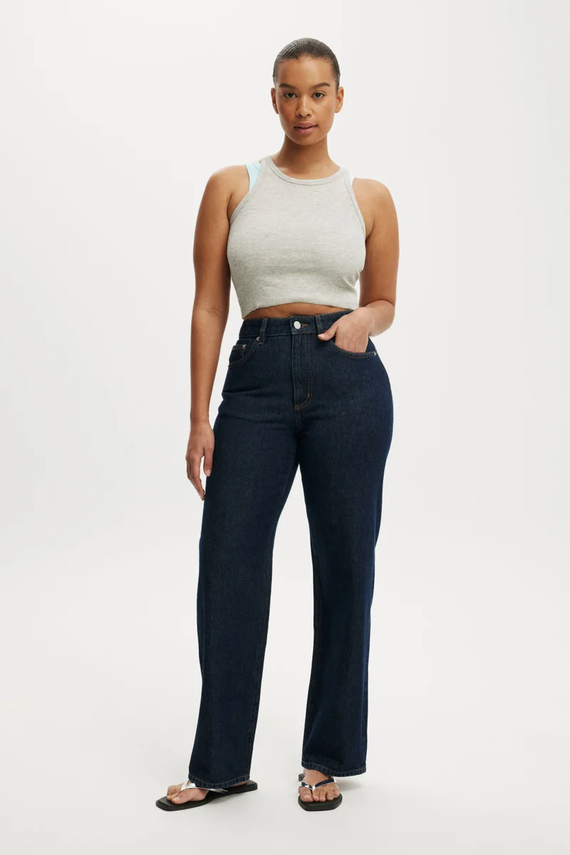 Cotton On CURVY 91 STRAIGHT JEAN