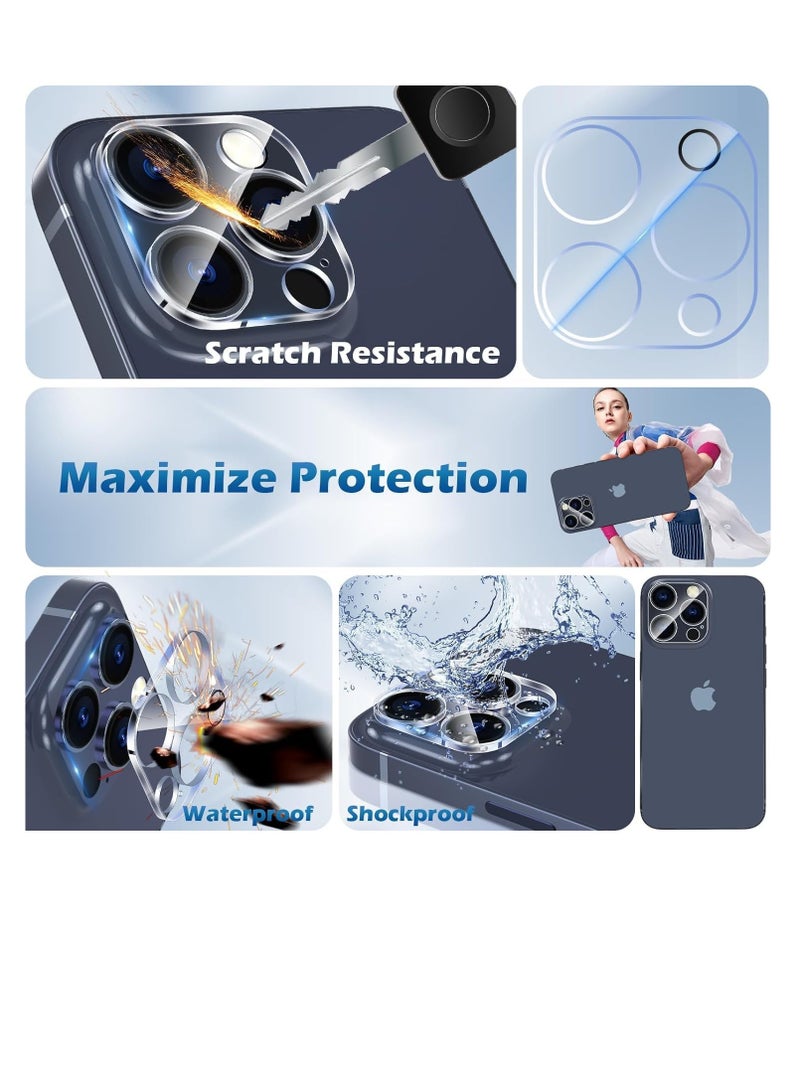 Camera Lens Screen Protector Tempered Glass Film For Apple iPhone 16 Pro Max/iPhone 16 Pro  - Image 3