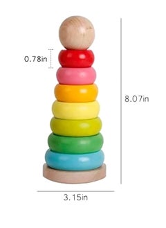 MAGIC VAULT Montessori Toys for 1 2 Year Old Boys Girls, 4 In 1 Kids Wooden Toys Toddler Toys Includes Balls Sorting, Xylophone, Memory Board, Bead Maze Baby Boy 3-6 Year, Preschool Educational Toy Gifts  - Image 3
