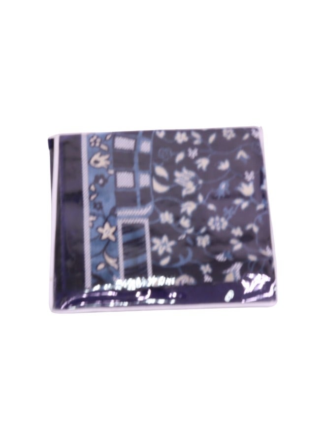 سمارت هوم سجادة صلاه مبطنة تركية مع جلال بتصميم رسوم إسلامية منقوشة مبطنة/شرشف صلاة 110*70 سم ، مقاس الجلال 250*200 سم - Image 5