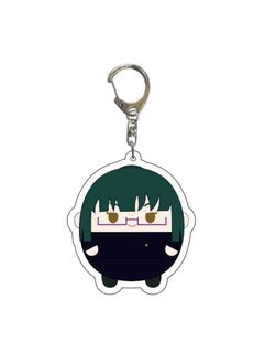 Generic Mantra back to battle keychain cartoon anime peripheral five Wu Tiger stick yourenzhen people Fu heihui acrylic pendant Zen Academy Zhenxi (Q version) Zen Academy Zhenxi (Q version) 