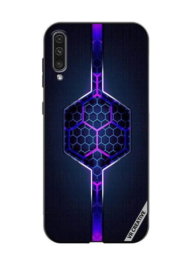VR CREATIVE Protective Case Cover For Samsung Galaxy A70/A70s Abstract Design Multicolour - Image 1