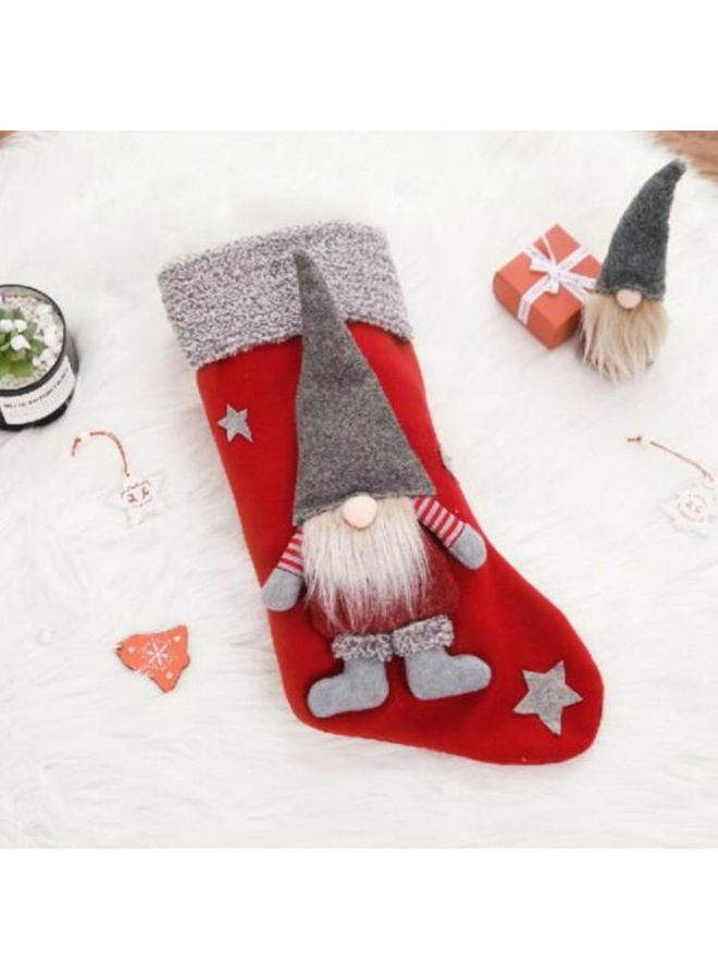 Generic Socks Shape  Decorative Gift Bag Multicolour - Image 2