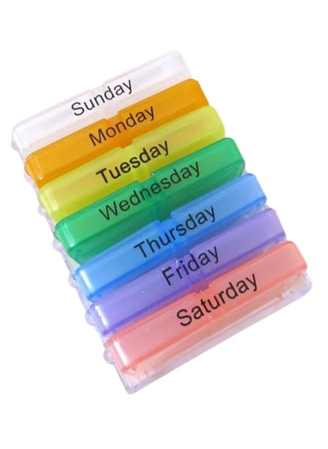 2 pieces Portable pill box organizer, can meet a week's supply 7 slots - pzsku/Z486104FAF04D9C53D19AZ/45/_/1697456080/8db9411d-d7f3-4668-92bd-b26a62e79d9c