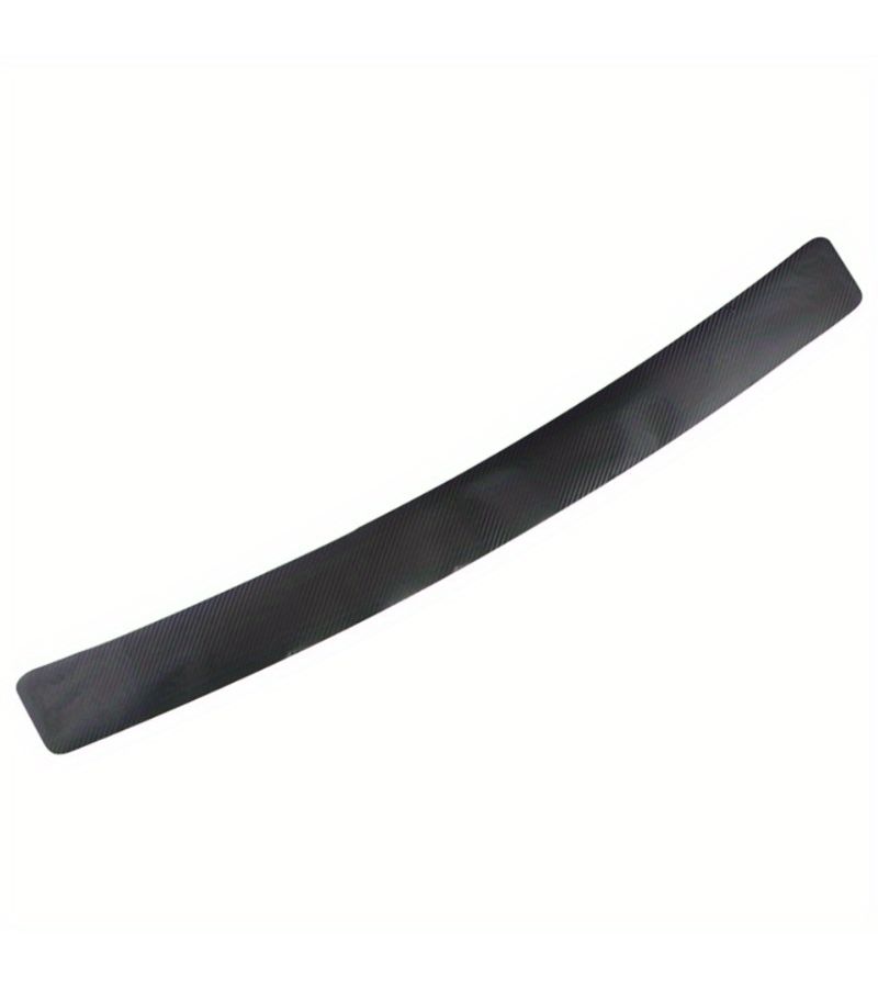 3D Carbon Fiber Tailgate Protector 104cm Blue Heavy Duty Car Sill Guard - Image 3