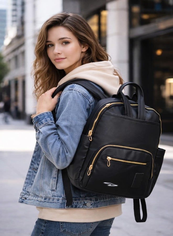 ENSAC Backpack with Bottle Compartment | Lightweight Travel & School Bag for Men, Women & College Students | Trendy Laptop Backpack for Books,Stationery, Lunch Box & Essentials - Image 3