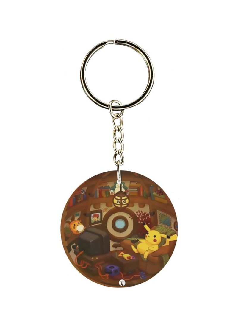 RKN Printed Dual Sided Keychain