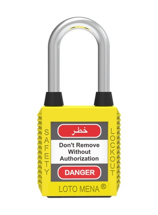 LOTO MENA SAFETY LOCKOUT PADLOCK - STEEL