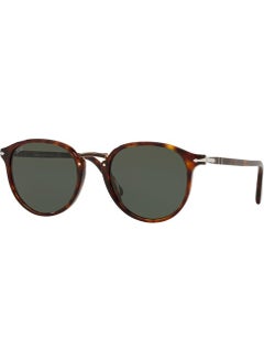 Persol 3210S 24/31 51 Men/Women BROWN Round Frame Sunglasses 