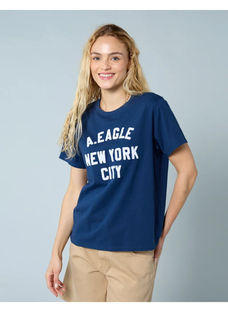 امريكان ايجل AE Branded Graphic T-Shirt