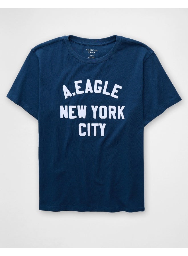 American Eagle AE Branded Graphic T-Shirt  - Image 4