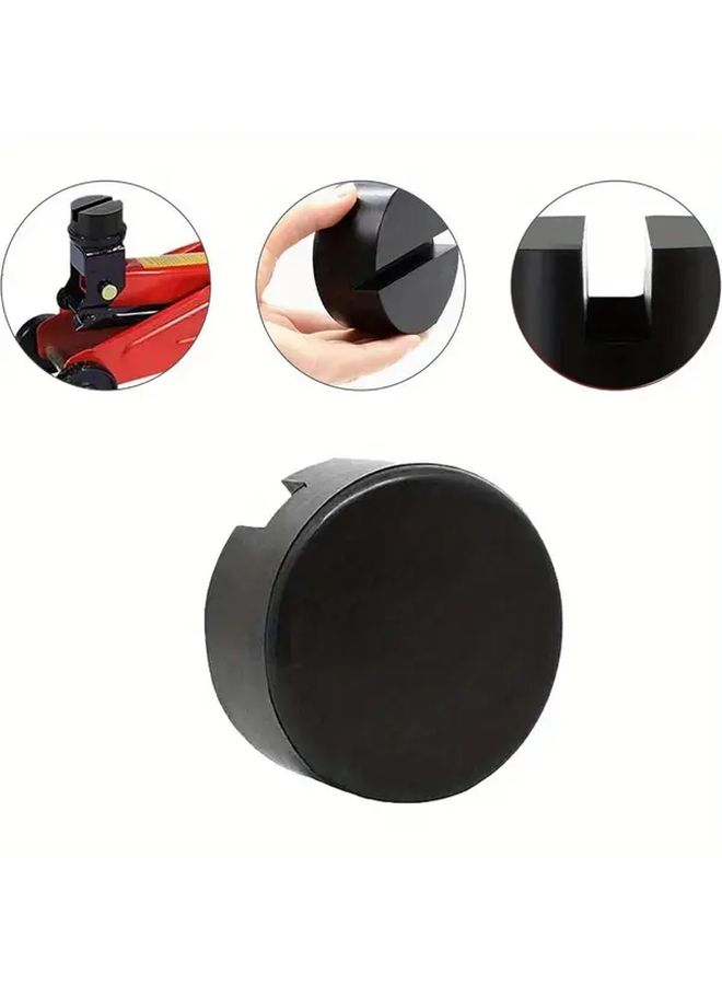 2pcs Heavy Duty Non Slip Car Jack Rubber Pads Black Automotive Repair Blocks - Image 5