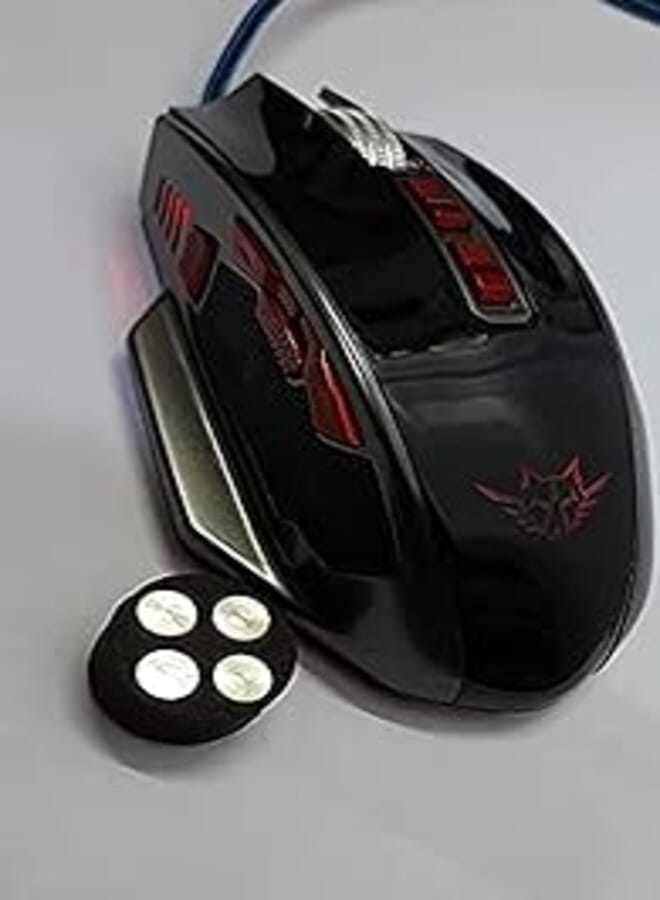 9-button luminous gaming mouse 