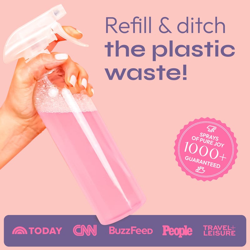 FOMIN Bathroom Cleaner Refill Tablets (6 Pack) - Magnolia Grapefruit - All-In-One Tablet Cleaner For Bathroom Cleaning - Bathroom Cleaner Solution for Spray Bottle - Makes 102 fl oz (6 x 17 Fl oz) - Image 2