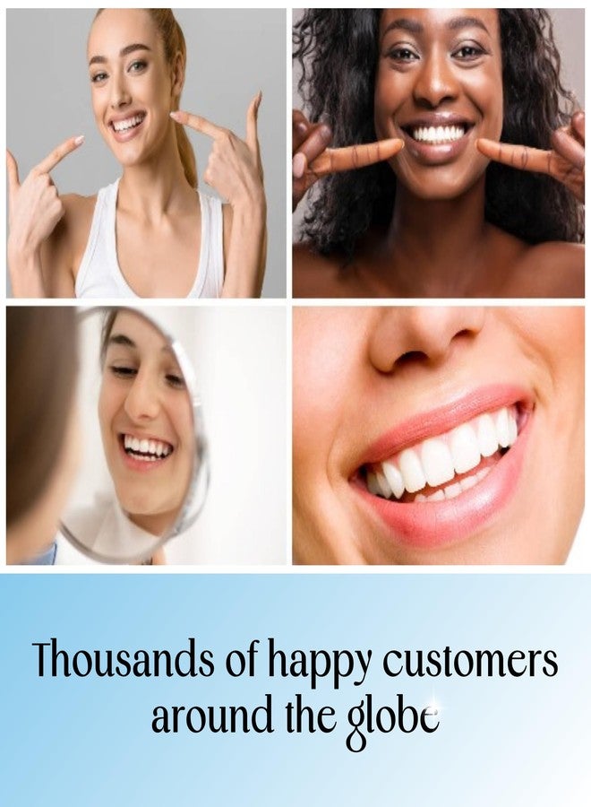 ZAFINCO Teeth Whitening Strips for a Brighter Smile - 28 Mint Flavored Sensitive Teeth Whitening Strips, Dentist Recommended,-Non Toxic, Peroxide Free & Enamel Safe - 14 Treatments, Made in USA - Image 5