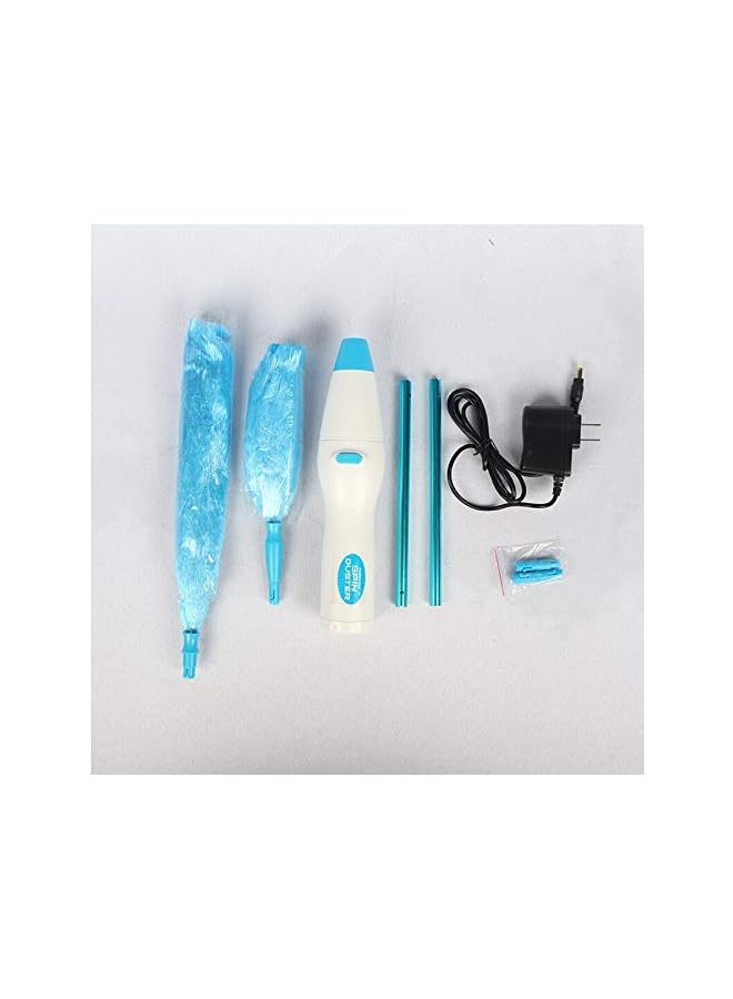 promass 360° Automatic Microfiber Feather Duster Spin Scrubber Dust Collector for Bathroom, Kitchen, Office, Car, Spin Duster Electric Feather Duster,Charging - Image 2