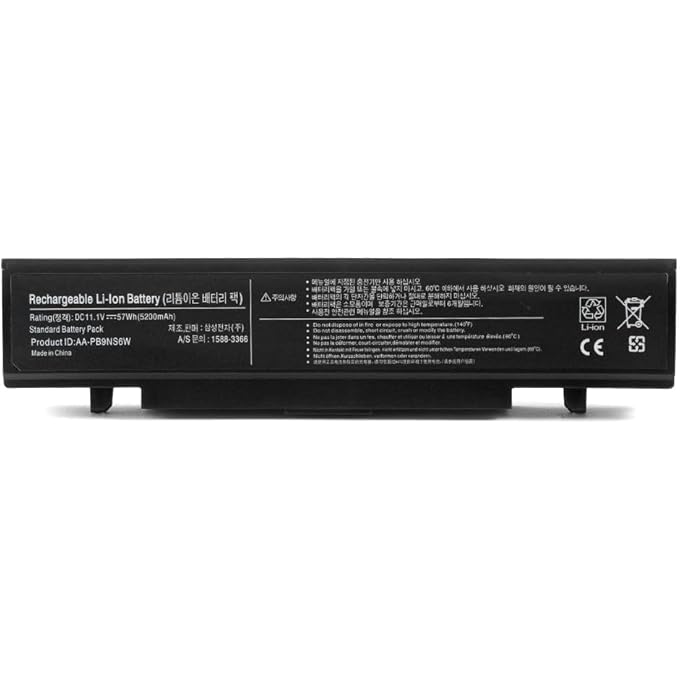 rayihni بطارية لابتوب بديلة لسامسونج R480 R428 R530 R540 R580 R720 Q430 Q530 RV520 NP300V5A، تناسب P/N AA-PB9NC6B PB9NS6B AA-PB9NC6W - Image 2