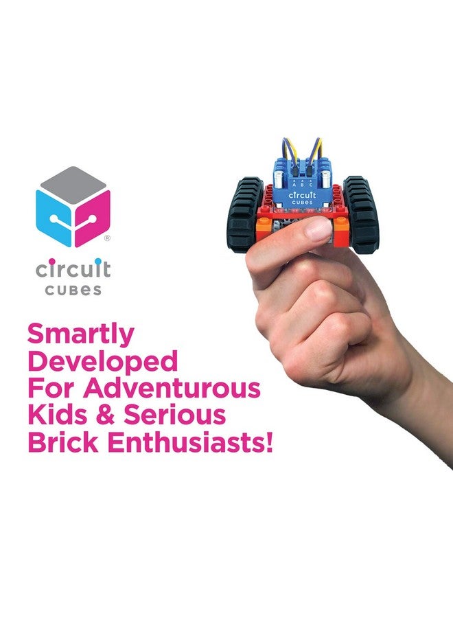 Circuit Cubes Bluetooth Upgrade+ Kit Electronic Toy Building Set Compatible with Most Building Blocks STEM Toy Learning - Image 5
