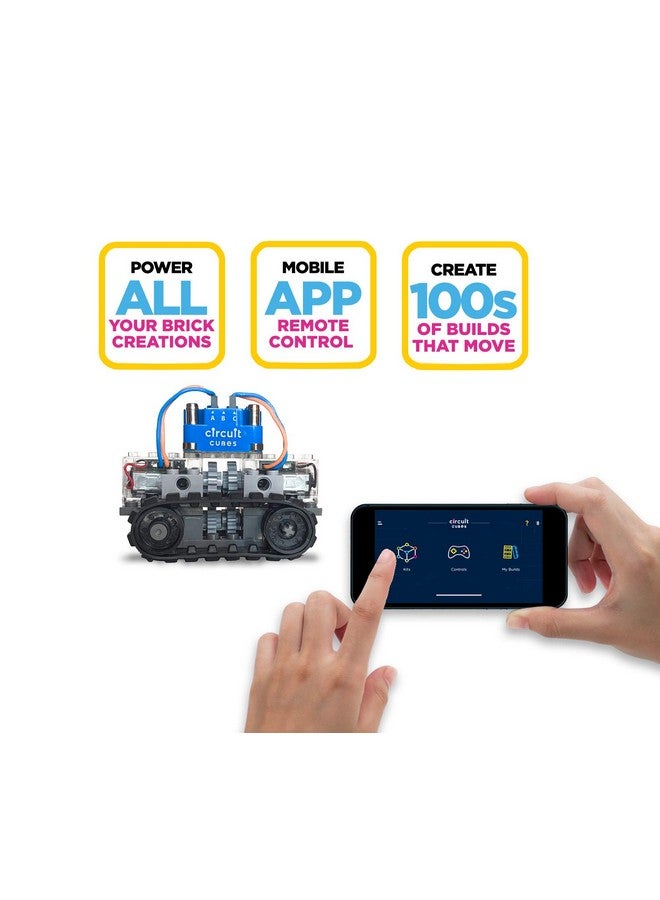 Circuit Cubes Bluetooth Upgrade+ Kit Electronic Toy Building Set Compatible with Most Building Blocks STEM Toy Learning - Image 4