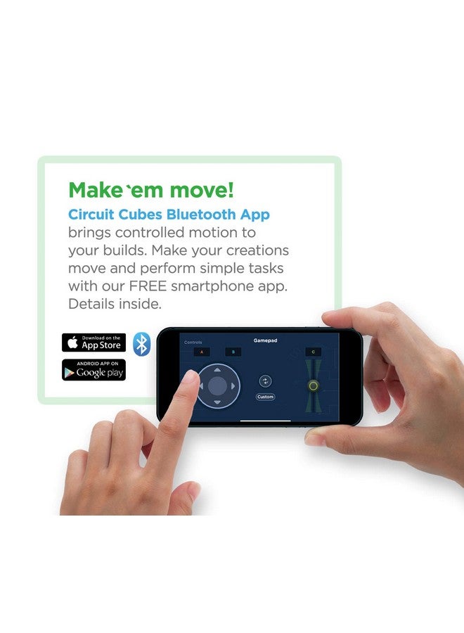 Circuit Cubes Bluetooth Upgrade+ Kit Electronic Toy Building Set Compatible with Most Building Blocks STEM Toy Learning - Image 3