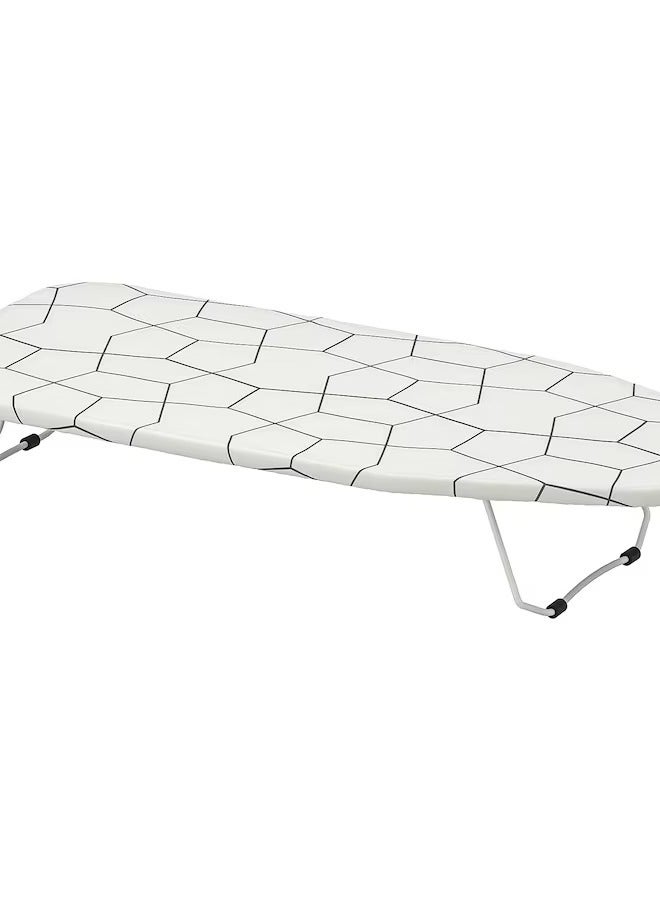 Ironing board with heat-resistant cover with hanging hook for easy storage  - Image 2
