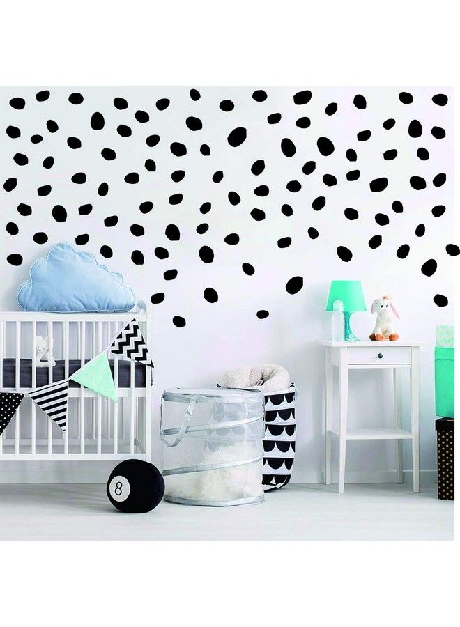 Easu Polka Dots Wall Decal Irregular Dots Wall Decal Removable Vinyl Polka Dot Decor Modern Wall Sticker Nursery Wall Decor  - Image 2