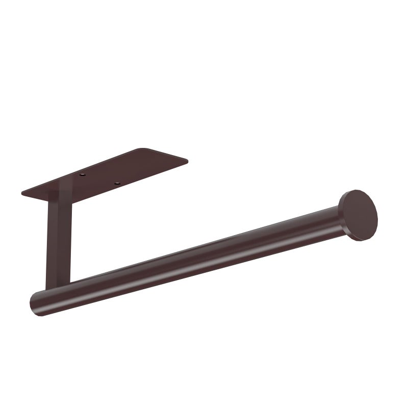 ASTOFLI Paper Towel Holder Under Cabinet No Drilling, Self Adhesive Paper Towel Holder Wall Mount for Kitchen Rack, Under Counter Napin Holder No Drill, RV, 304 Stainless Steel, Oil Rubbed Bronze - Image 1