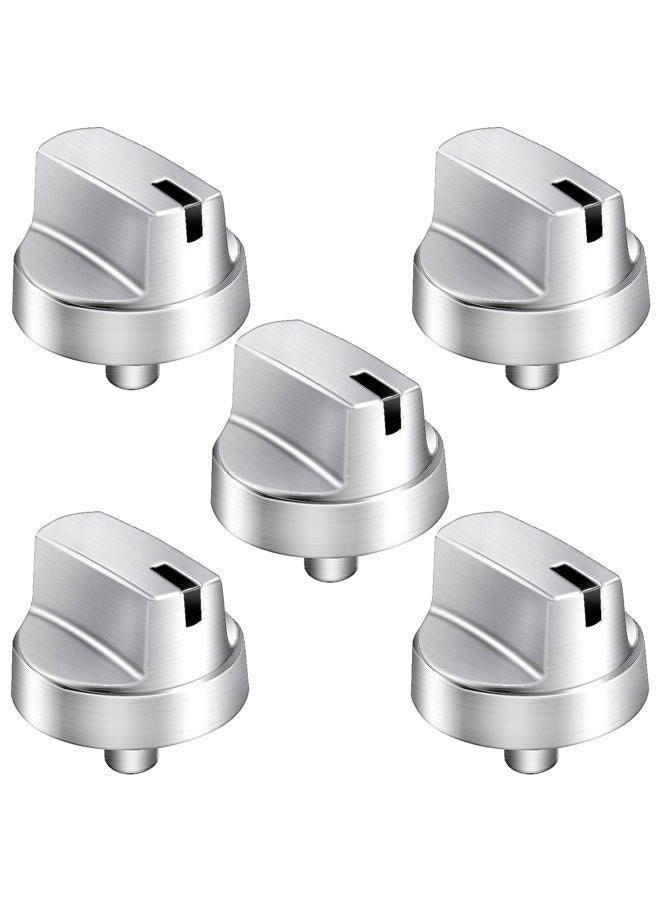 EIOLWJIEO WB03X29354 لمقابض موقد الغاز من GE، استبدال مقبض سطح الموقد لرقم القطعة WB03X29354 AP6327766 4585908، مقبض بديل لموقد حارق GE PGP9030SL1SS PGP7030SL1SS PGP7030DL1BB، 5 عبوة - Image 1