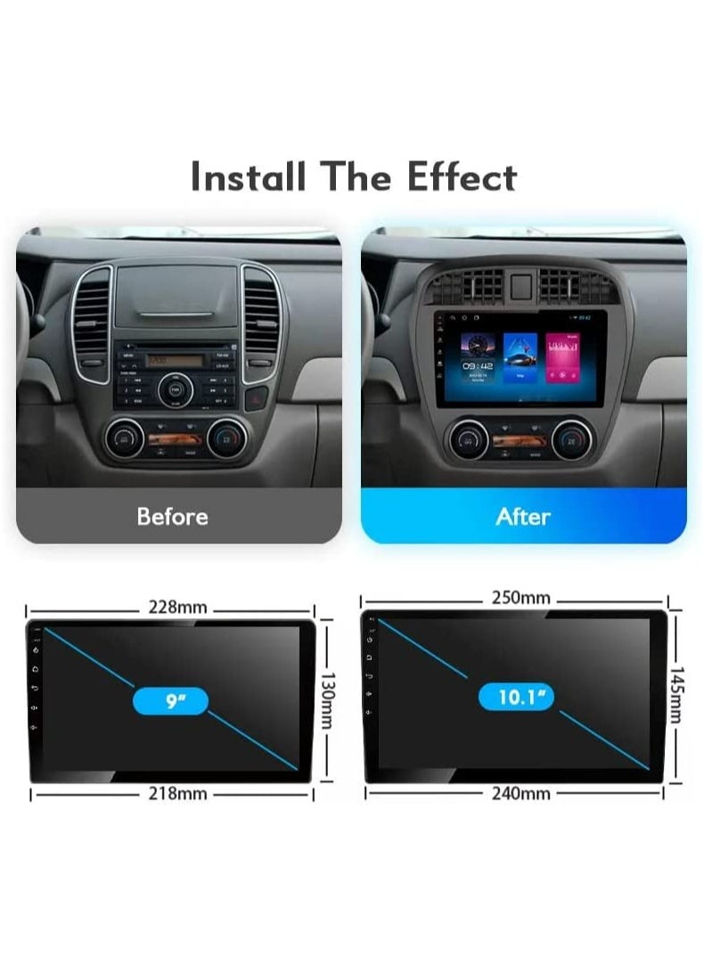 SHEZA STAR - 9 Inch Android Screen For Car 1GB RAM 32GB ROM Full HD Touch Screen Display Built In Bluetooth USB Radio WiFi PlayStore With Backup Camera Included - Image 1