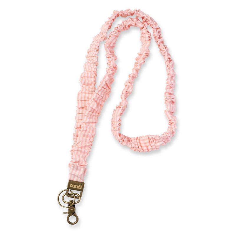 ANDI Neck Lanyard For Women - Scrunchie Cute Lanyard for Keys, Id Card Holder, Wallet - Aesthetic Long Lanyard (Lovely Stripes) - Image 1