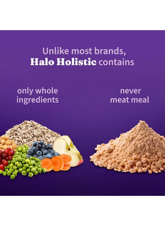 Halo Holistic Vegan Dog Food, Plant-Based Recipe with Kelp, Dry Dog Food, Complete Digestive Health, Kibble for Adult Dogs, 10 lb Bag - Image 3