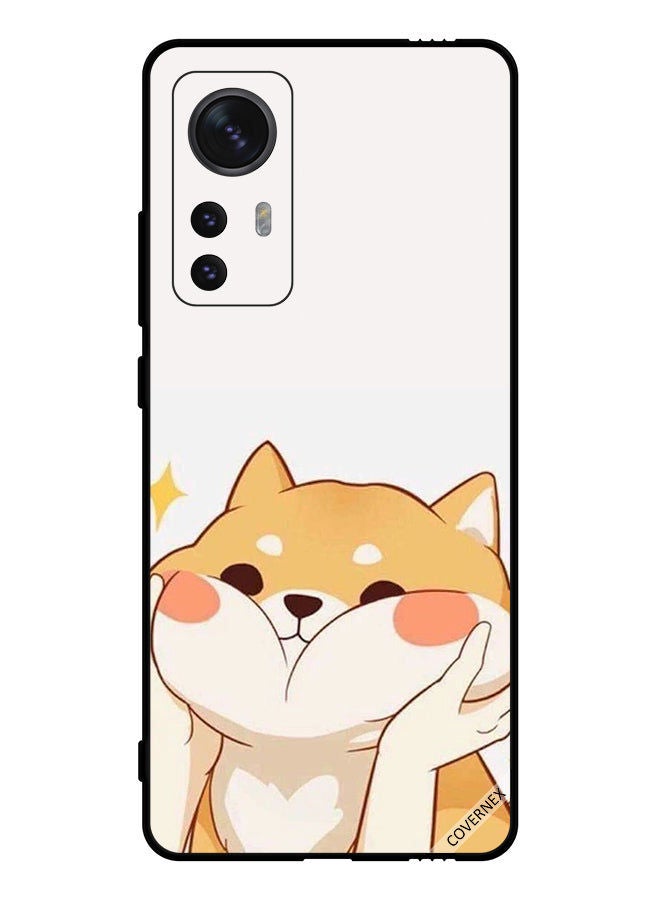 Covernex Protective Case Cover For Xiaomi 12X Loving Cat While Holding From Checks - Image 1