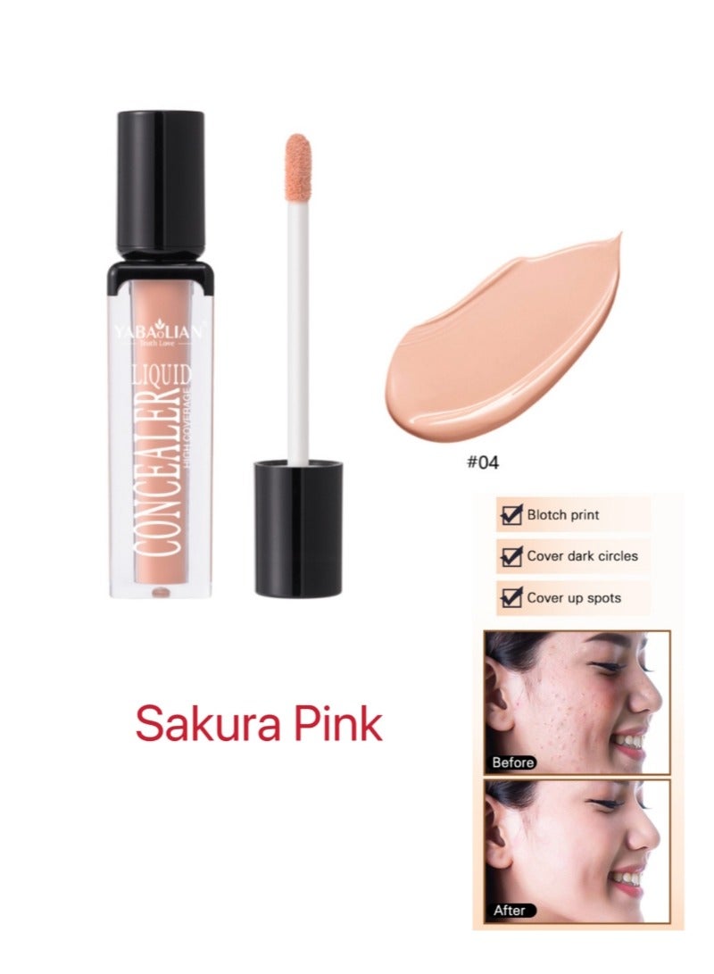 يابوليان خافي عيوب البشرة بتغطية فائقة، لون وردي ساكورا رقم 4 - Image 1