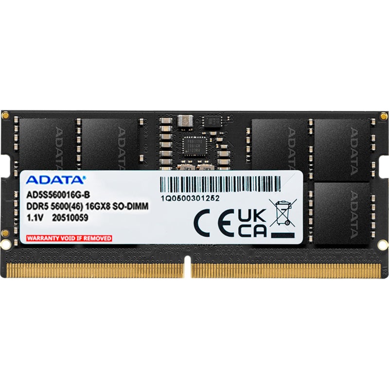 ADATA Premier 16GB DDR5 5600MHz Laptop RAM, Dual-Channel Module, Supports Intel & AMD Latest CPU, Intel XMP & AMD Expo, Built in PMIC, On Die ECC, Low Voltage, More Bandwidth - AD5S480016G-S - Image 5