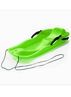 DubaiGallery Outdoor Sports Plastic Skiing Boards Sled Luge Snow Grass Sand Board Ski Pad Snowboard With Rope For Double People  - Image 1