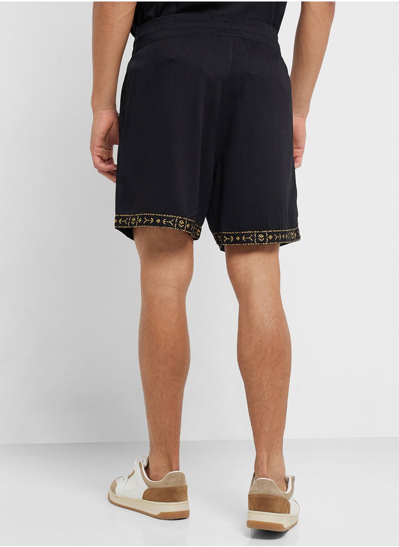 NEW ERA Los Angeles Dodgers Logo Shorts  - Image 3