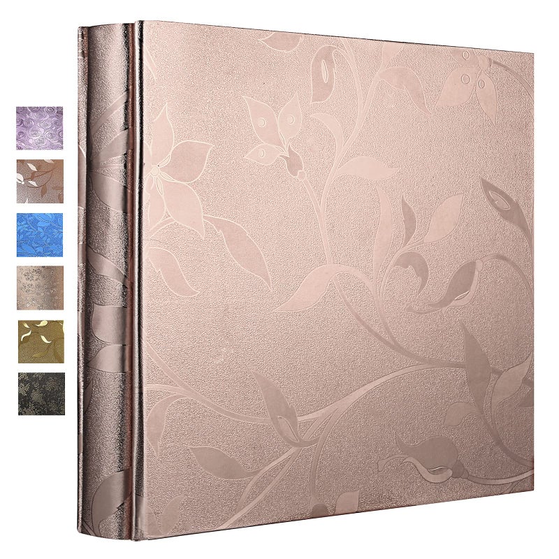 Vienrose Photo Album 4x6 600 Pockets Large Photo Book PU Leather Cover for Wedding Album Baby Graduation