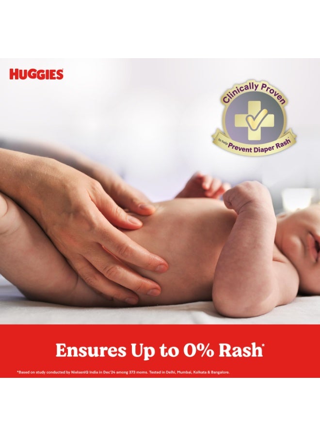 Huggies Complete Comfort Wonder Pants | Pant Style Baby Diapers Large Size (L), 42 Count | India's Fastest Absorbing Diaper, Prevents Diaper Rash, Ideal for 9 to 14 Kgs - Image 2