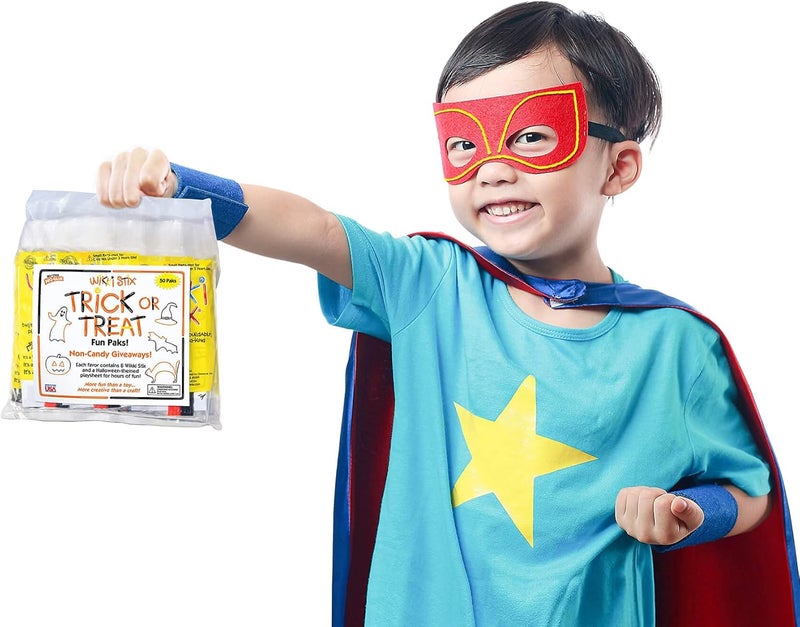WikkiStix Wikki Stix Trick or Treat Fun Paks are The Perfect NonCandy Halloween Treat Pak of 50 Made in The USA - Image 4