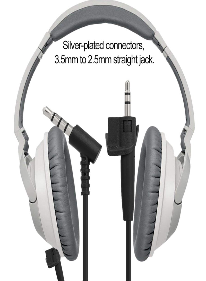3.5mm to 2.5mm Audio Cable for BOSE AE2 with Mic Volume Control Line-control Headphones Cord Line - Image 5
