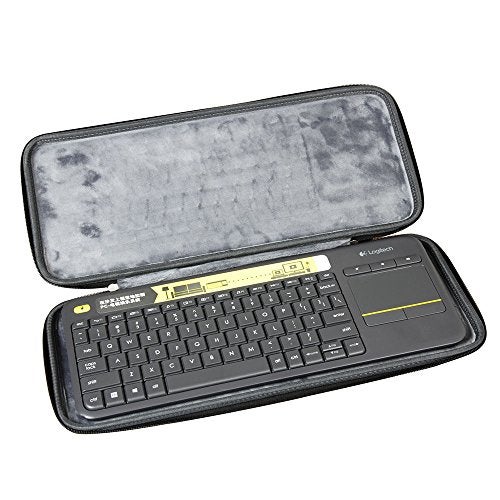 Hermitshell Hard EVA Travel Case fits Logitech K400 920-007119 Plus Wireless Touch Keyboard - Image 1