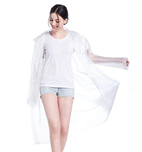 Visions India Unisex's Rain Coat (EvaRaincoat-White-Z - Image 4