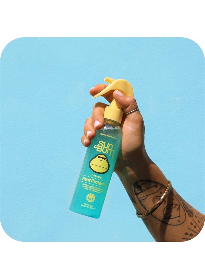Sun Bum Heat Protector Spray | Vegan and Cruelty Free Hair Protecting Spray for All Hair Types | 6 oz - Image 3